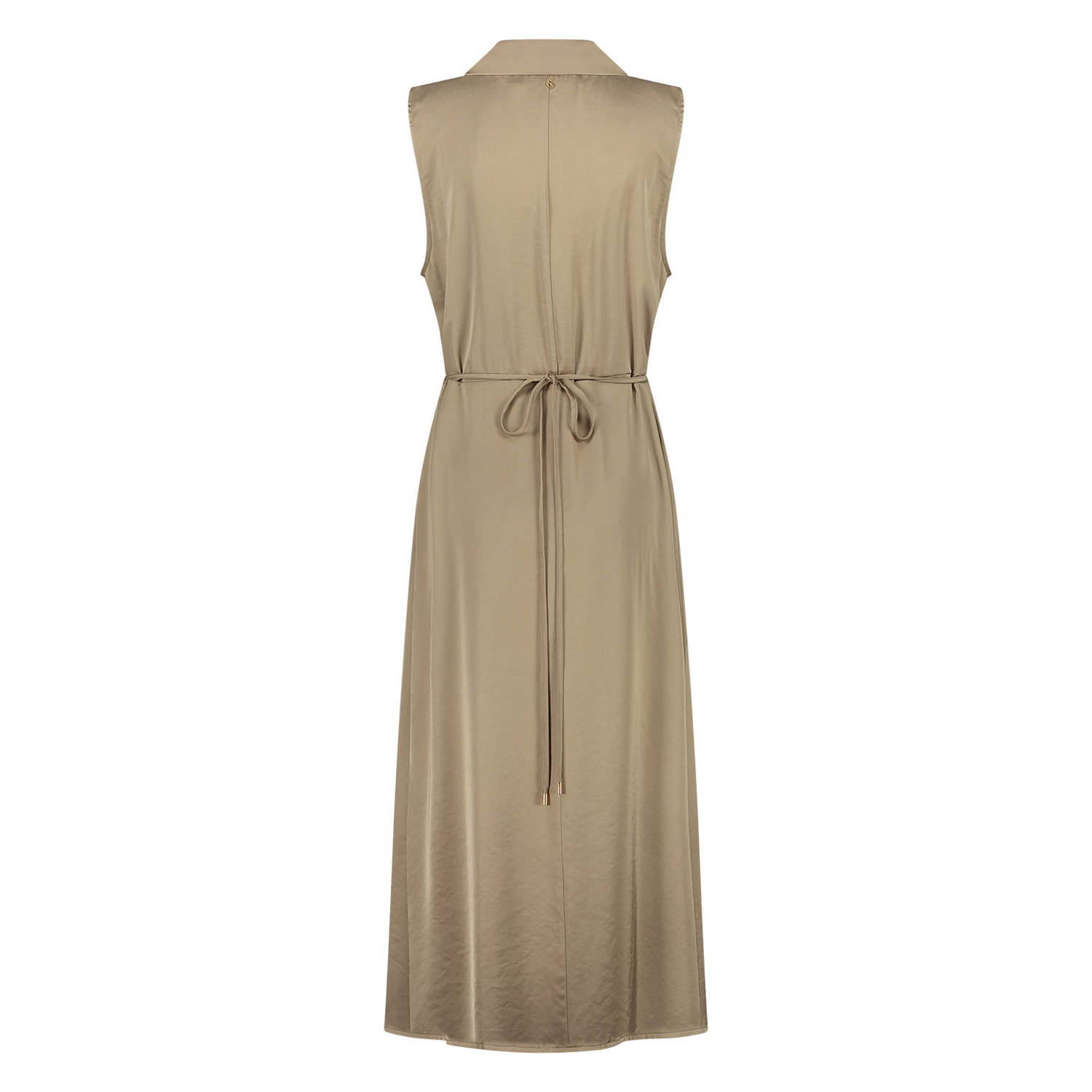 NUKUS maxi jurk bruin