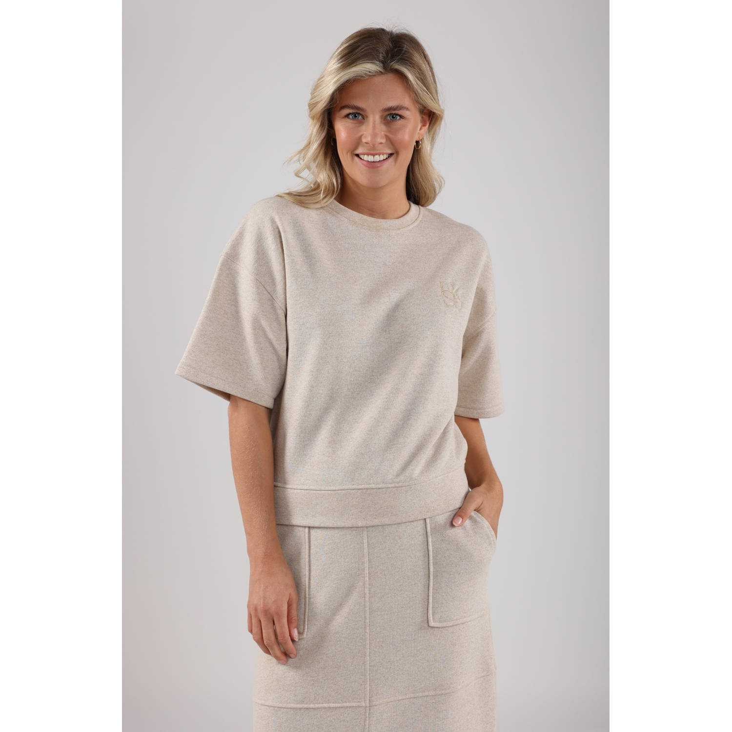 NUKUS sweater zand