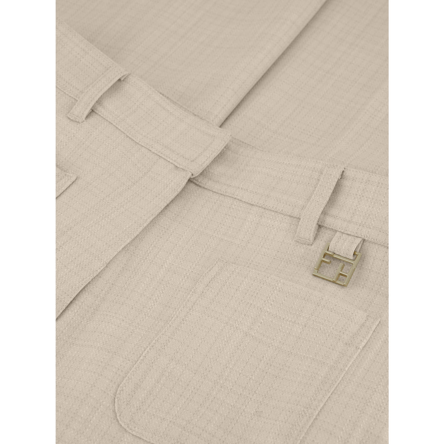Fifth House straight regular waist sweatpant ecru