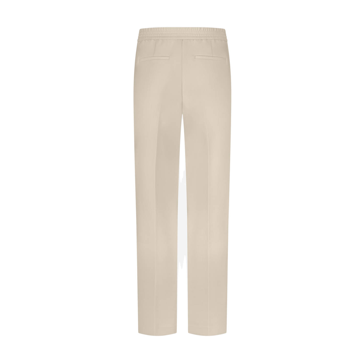 Fifth House straight regular waist broek ecru