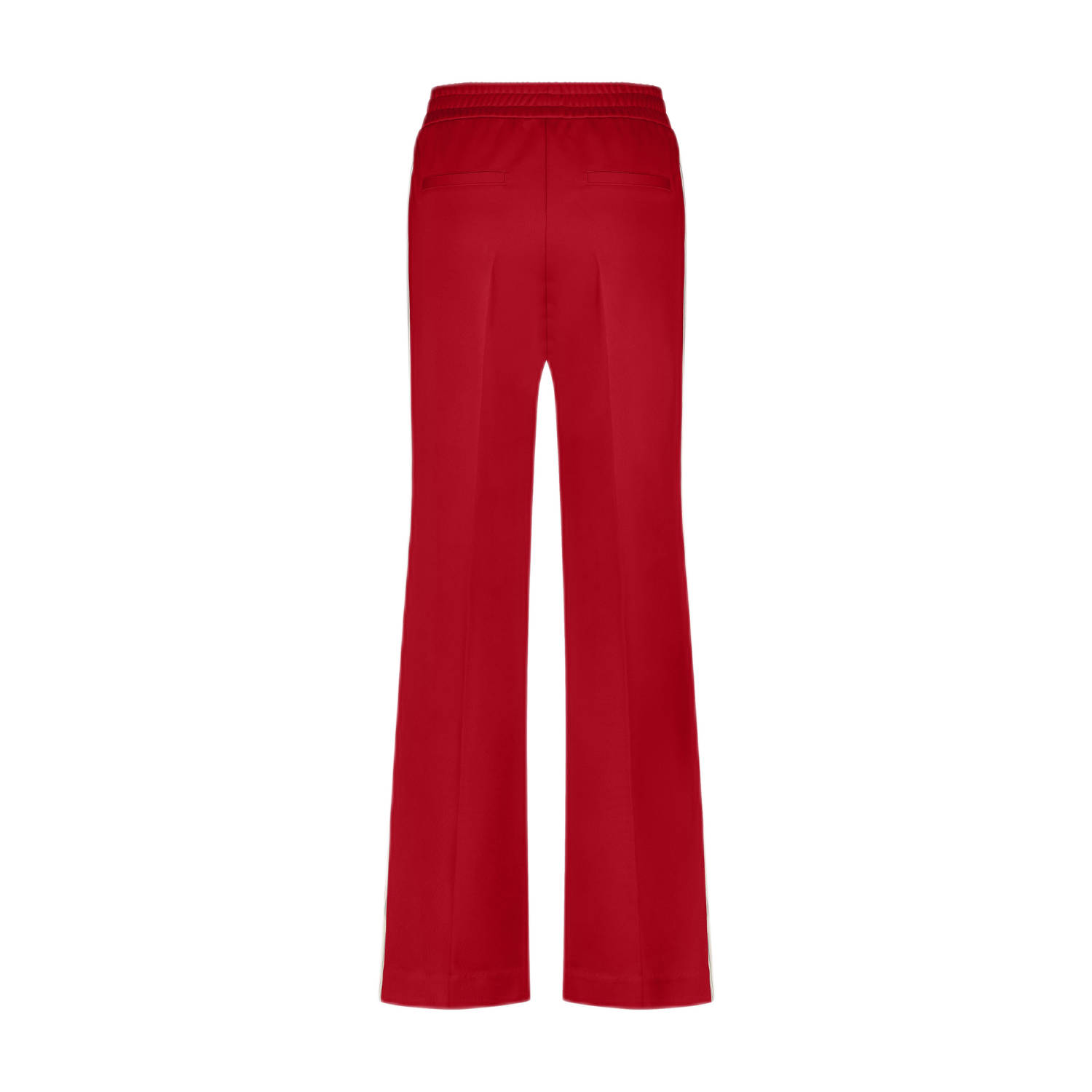 Fifth House straight high waist broek rood