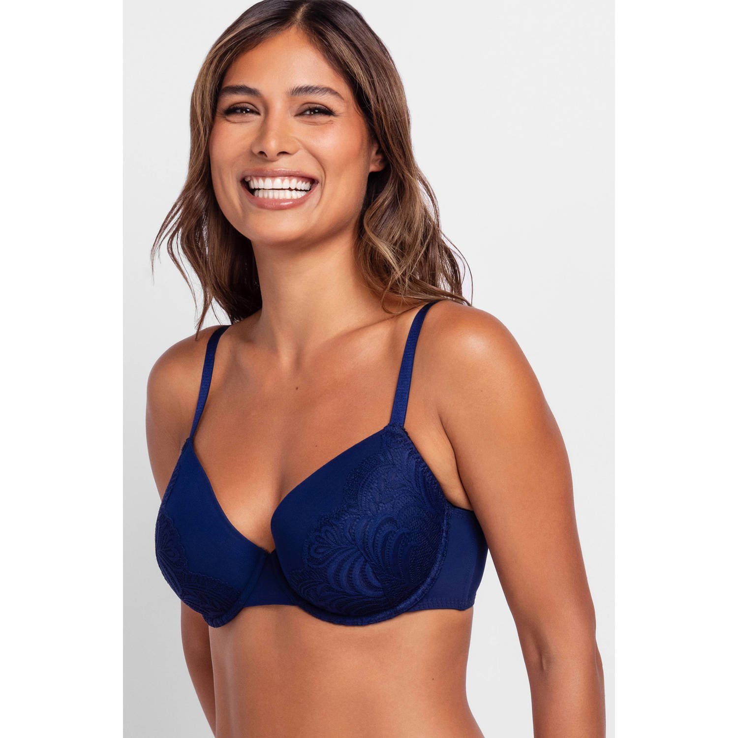 Dorina Curve voorgevormde beugelbh Lincoln donkerblauw