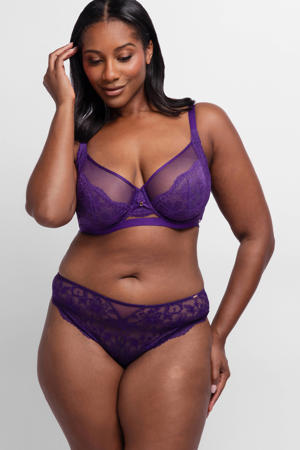 slip Jemma paars