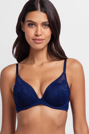 voorgevormde beugelbh Lincoln donkerblauw