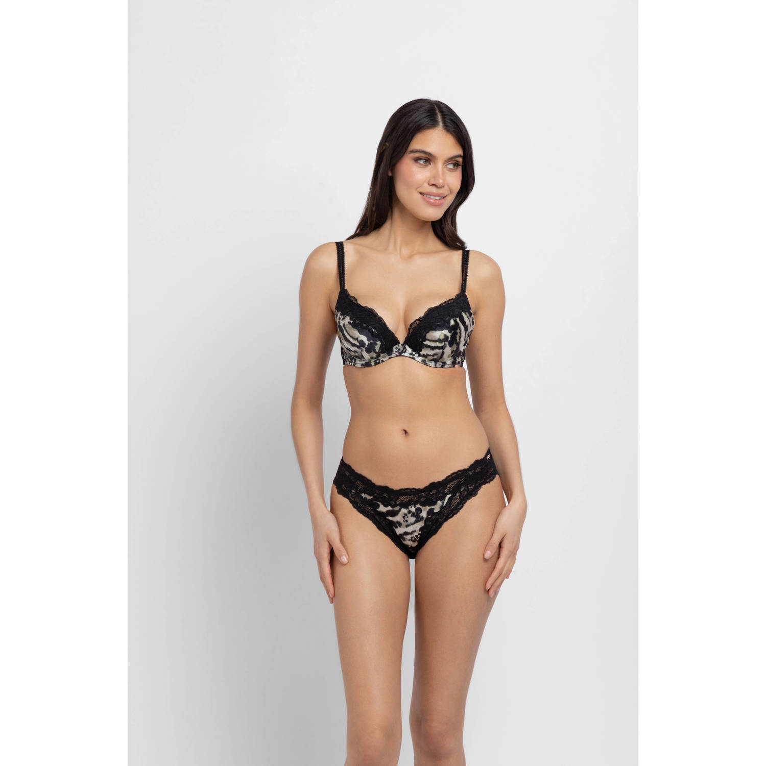 Dorina Curve slip Origins zwart grijs