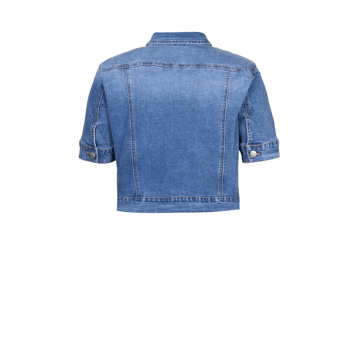 Exxcellent spijkerjasje medium denim blue