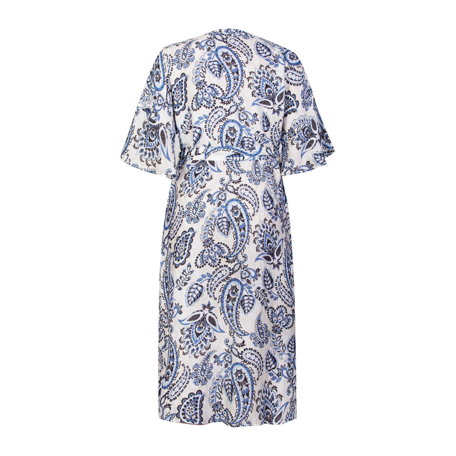Exxcellent midi jurk blauw