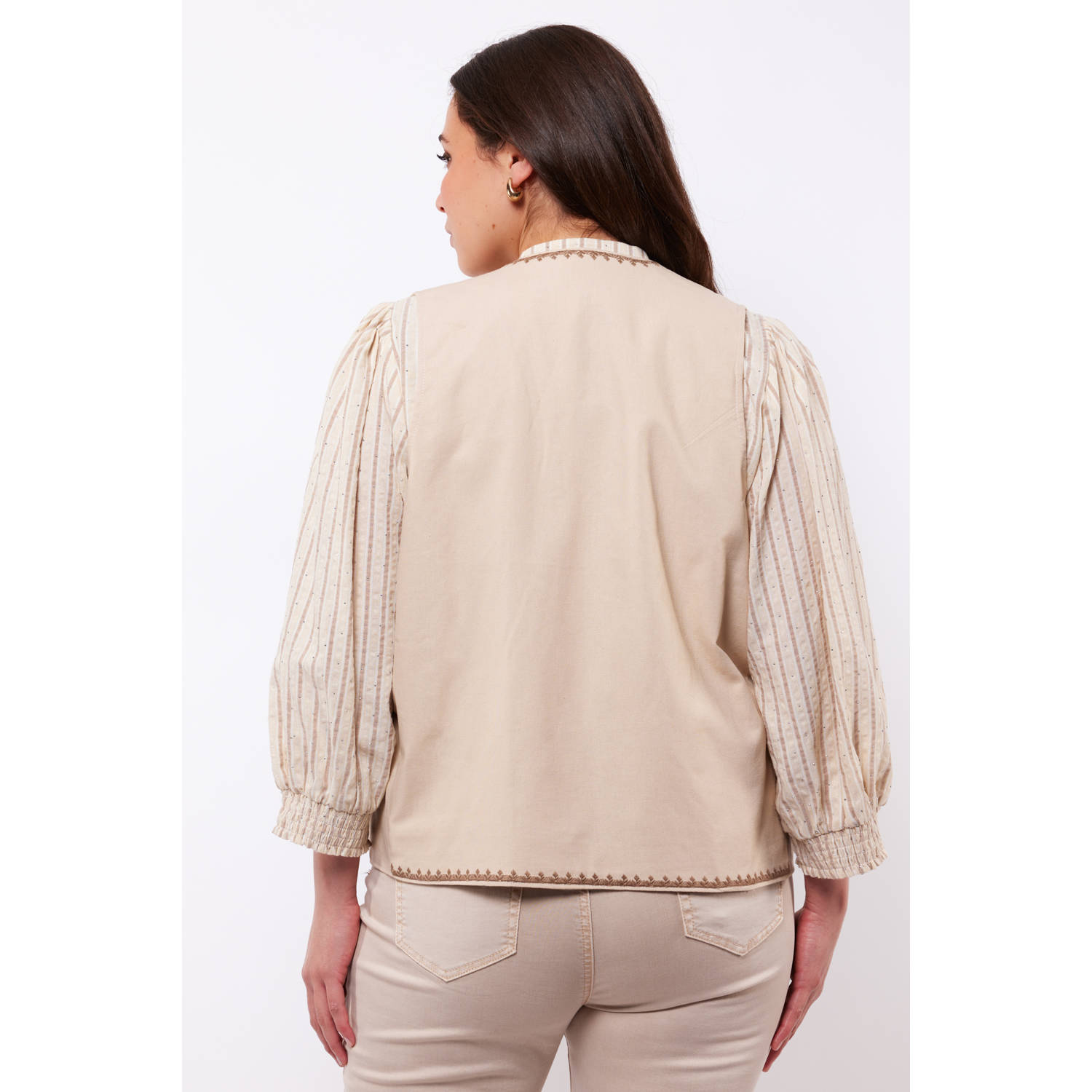 Exxcellent gilet ecru
