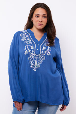 top blauw