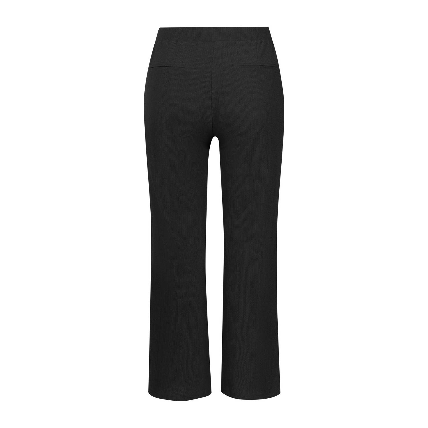 Exxcellent wide leg high waist broek zwart