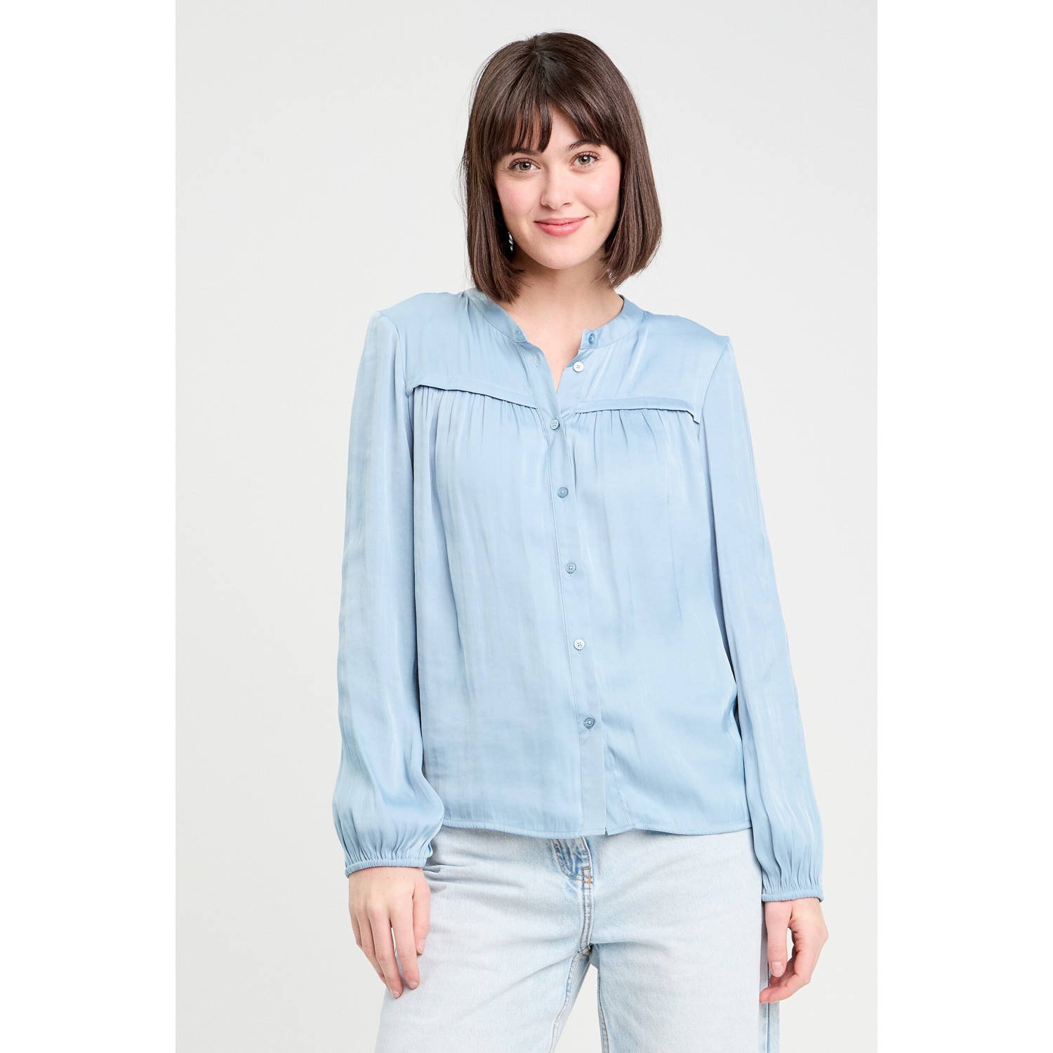 Cache blouse lichtblauw