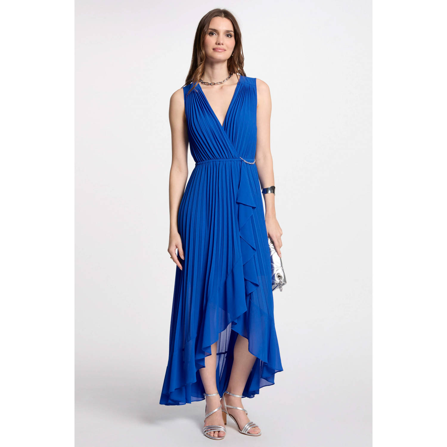 Morgan jurk blauw