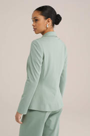 thumbnail: getailleerde blazer groen