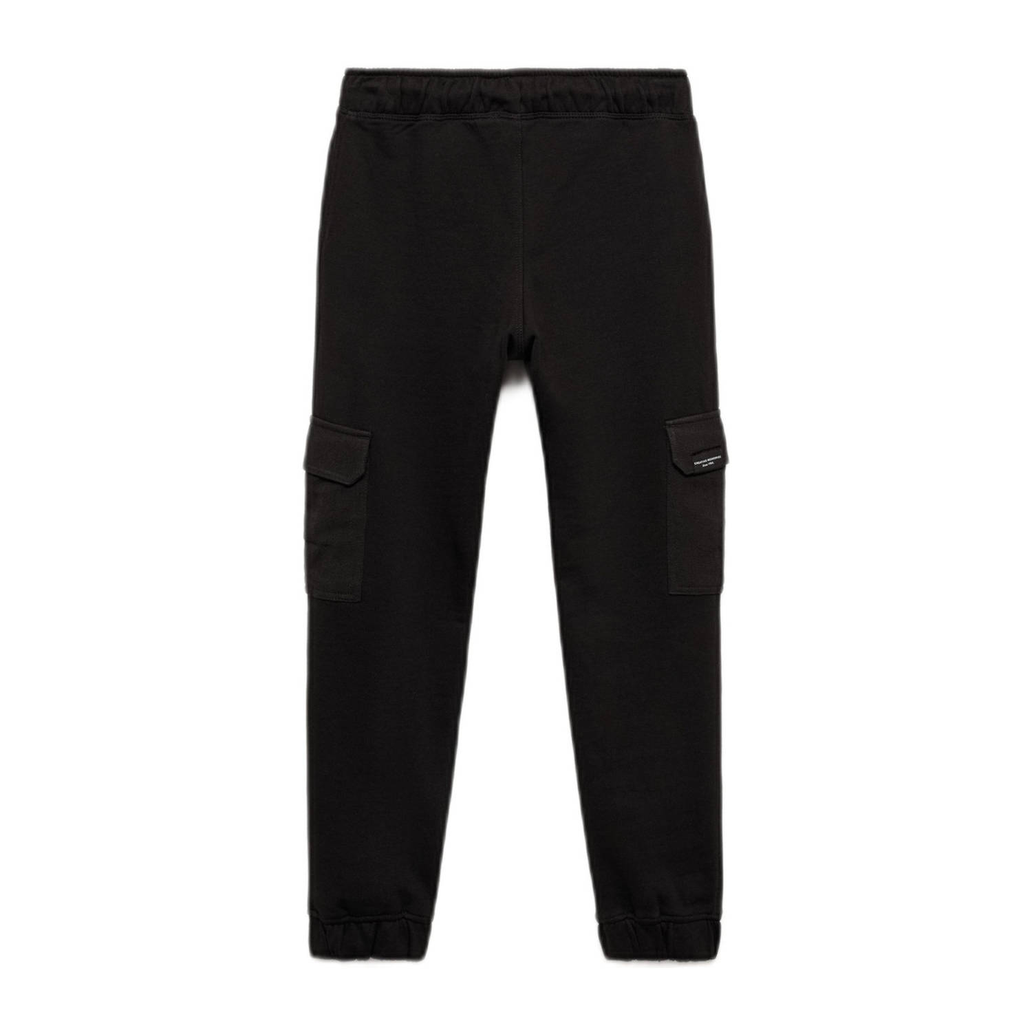 Mango Kids cargo broek zwart