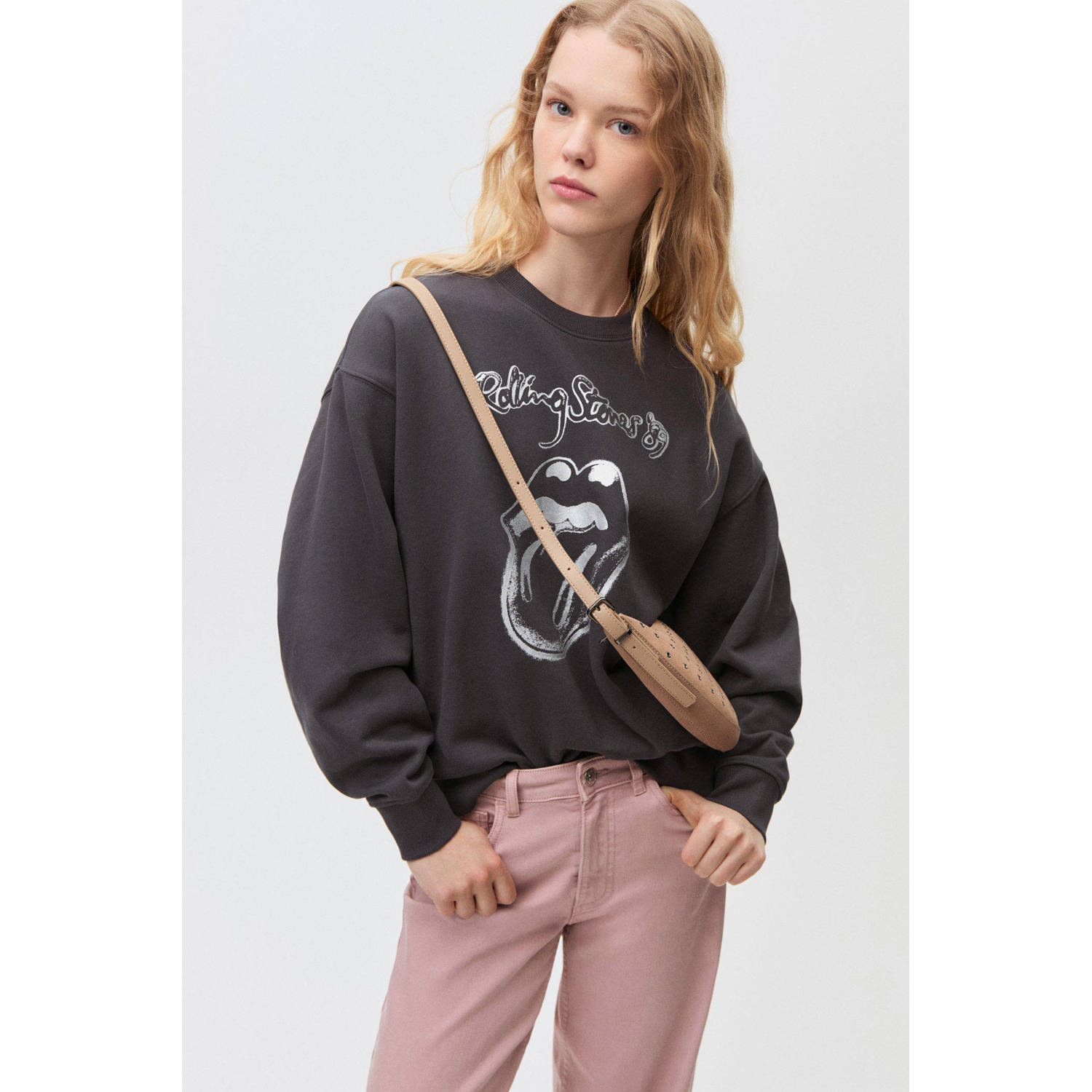 MANGO TEEN sweater antraciet