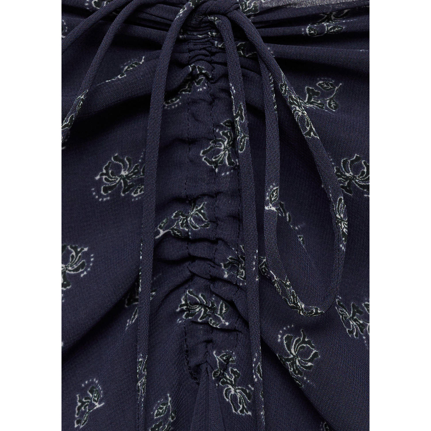 MANGO TEEN maxi rok donkerblauw