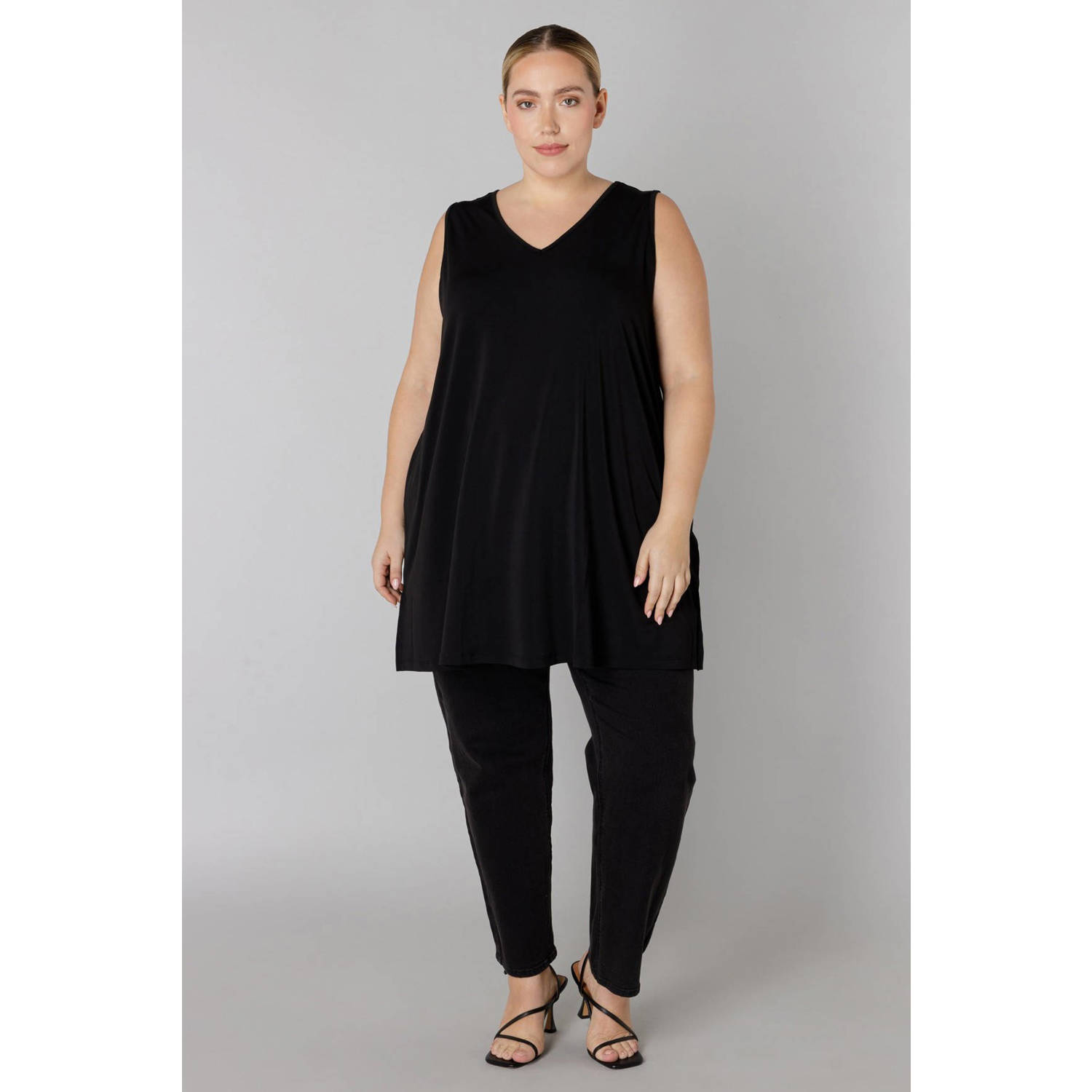 Colletta top zwart