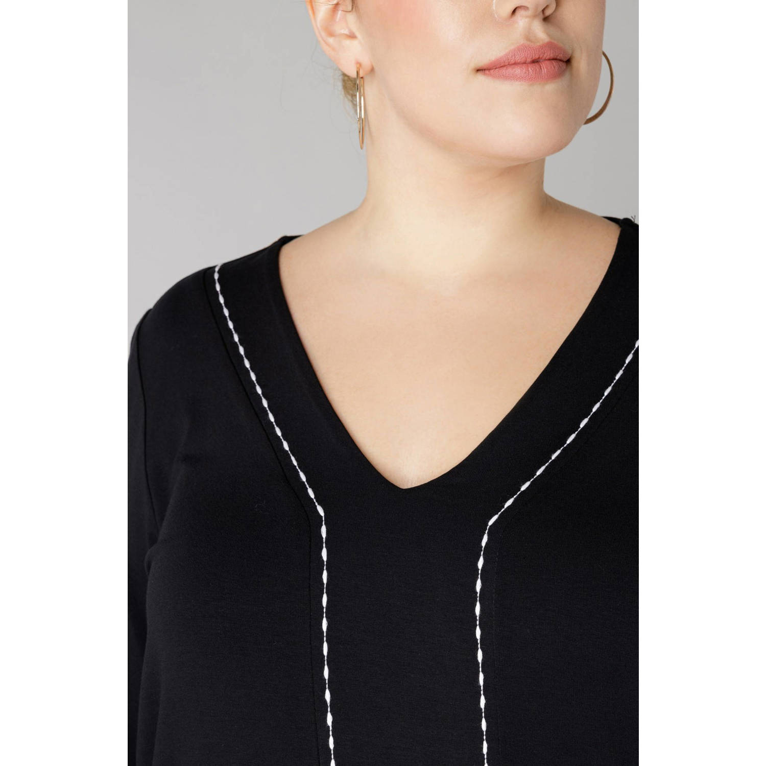 Colletta tuniek zwart
