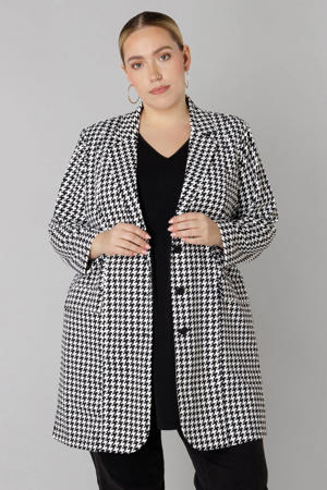 regular blazer zwart
