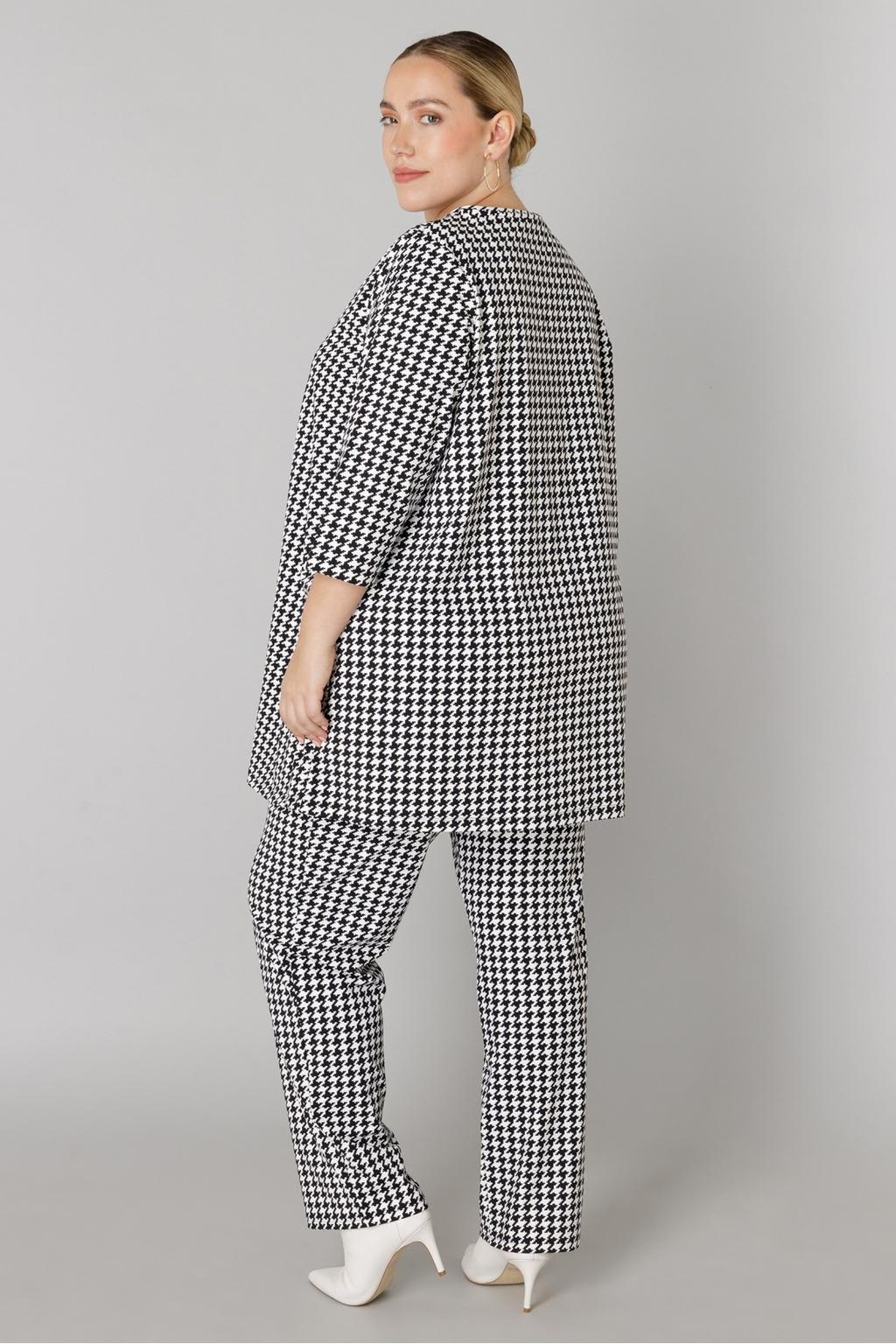 Colletta tuniek zwart/ecru