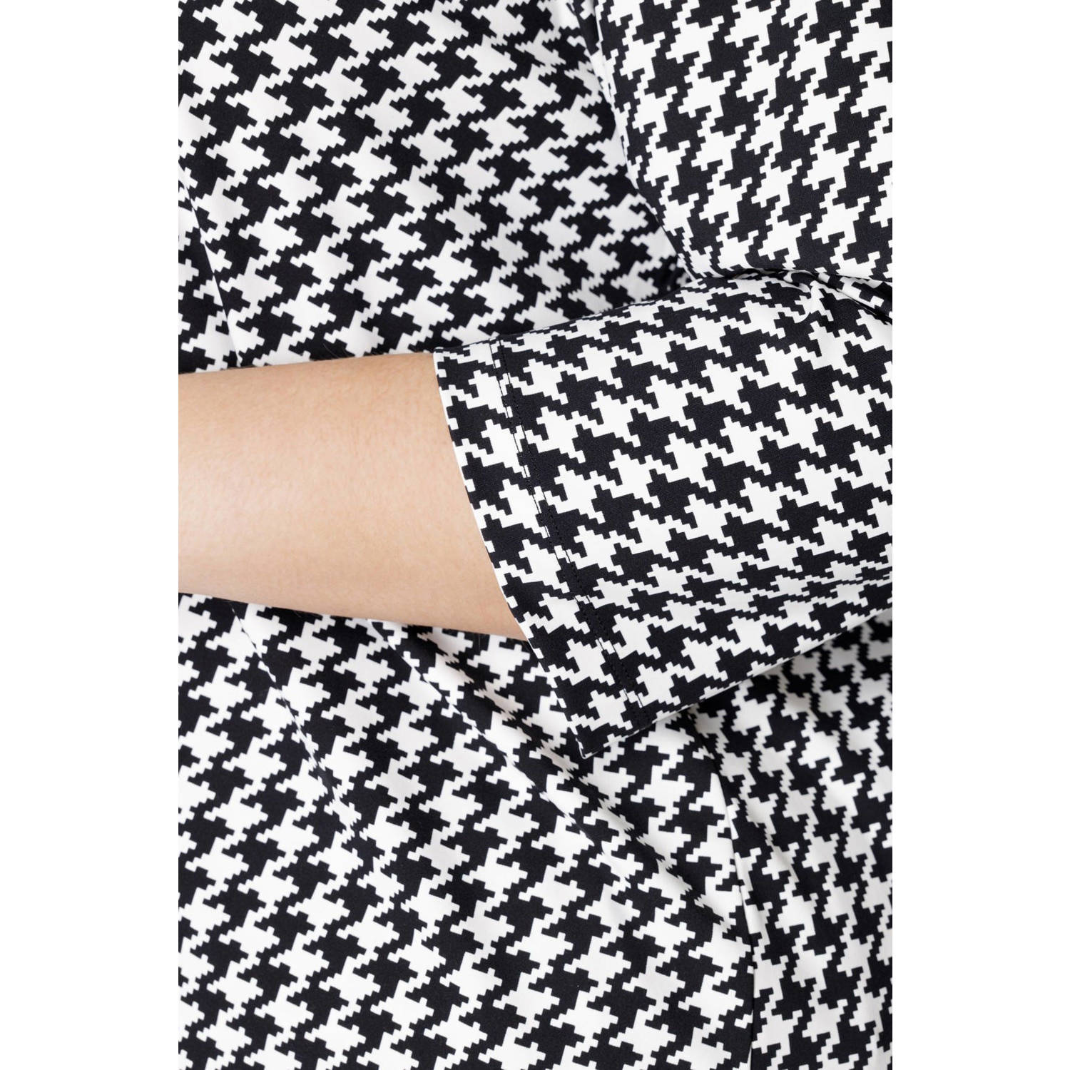 Colletta tuniek zwart ecru