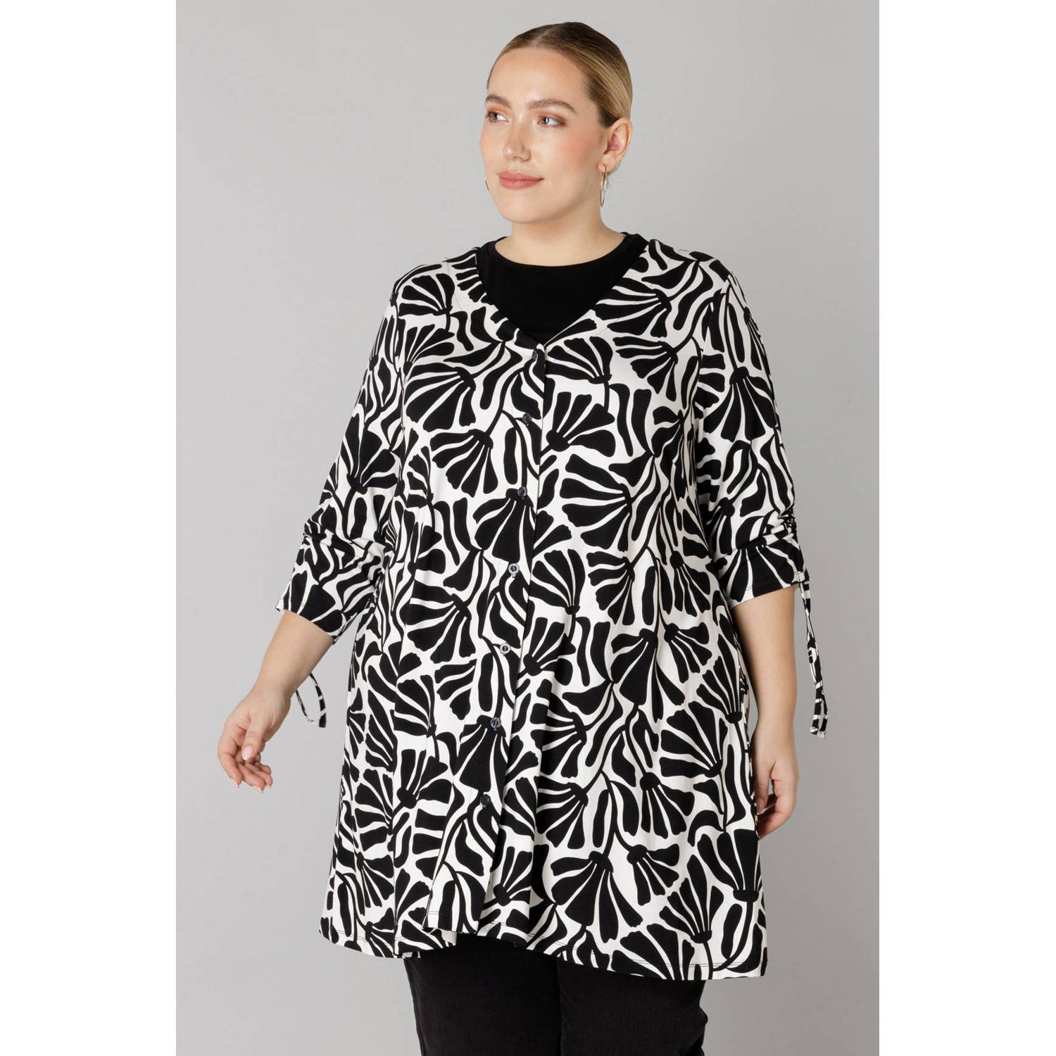 Colletta blouse zwart