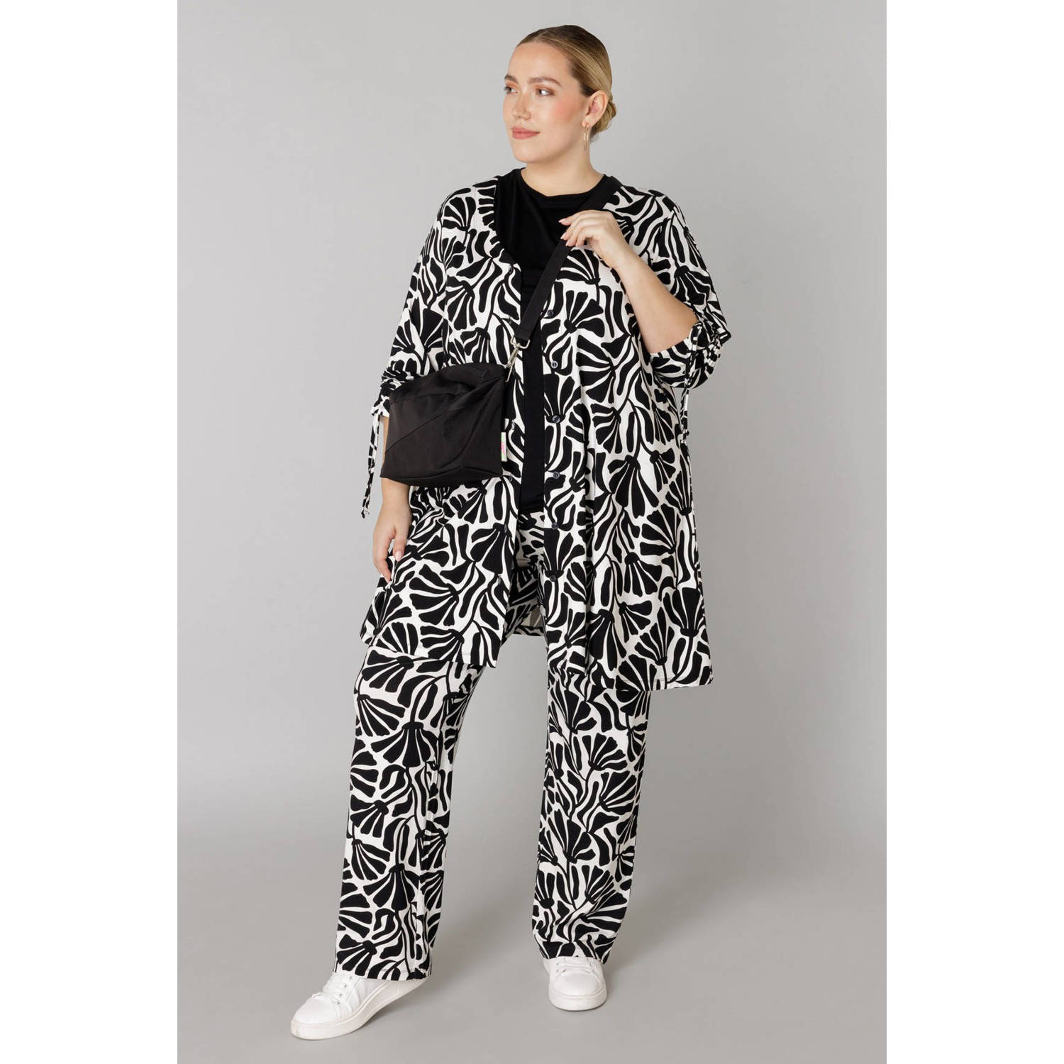 Colletta blouse zwart