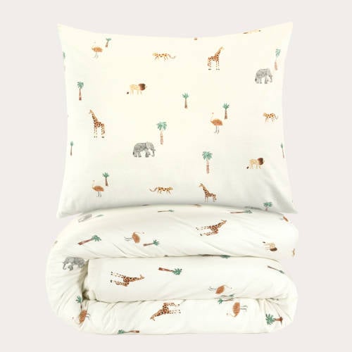 NOUS Kids katoenen dekbedovertrek kinderbed (120x150 cm) afbeelding