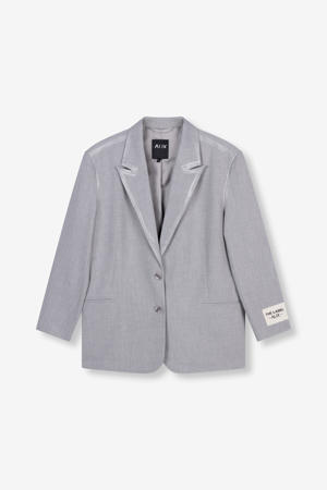 oversized blazer lichtgrijs