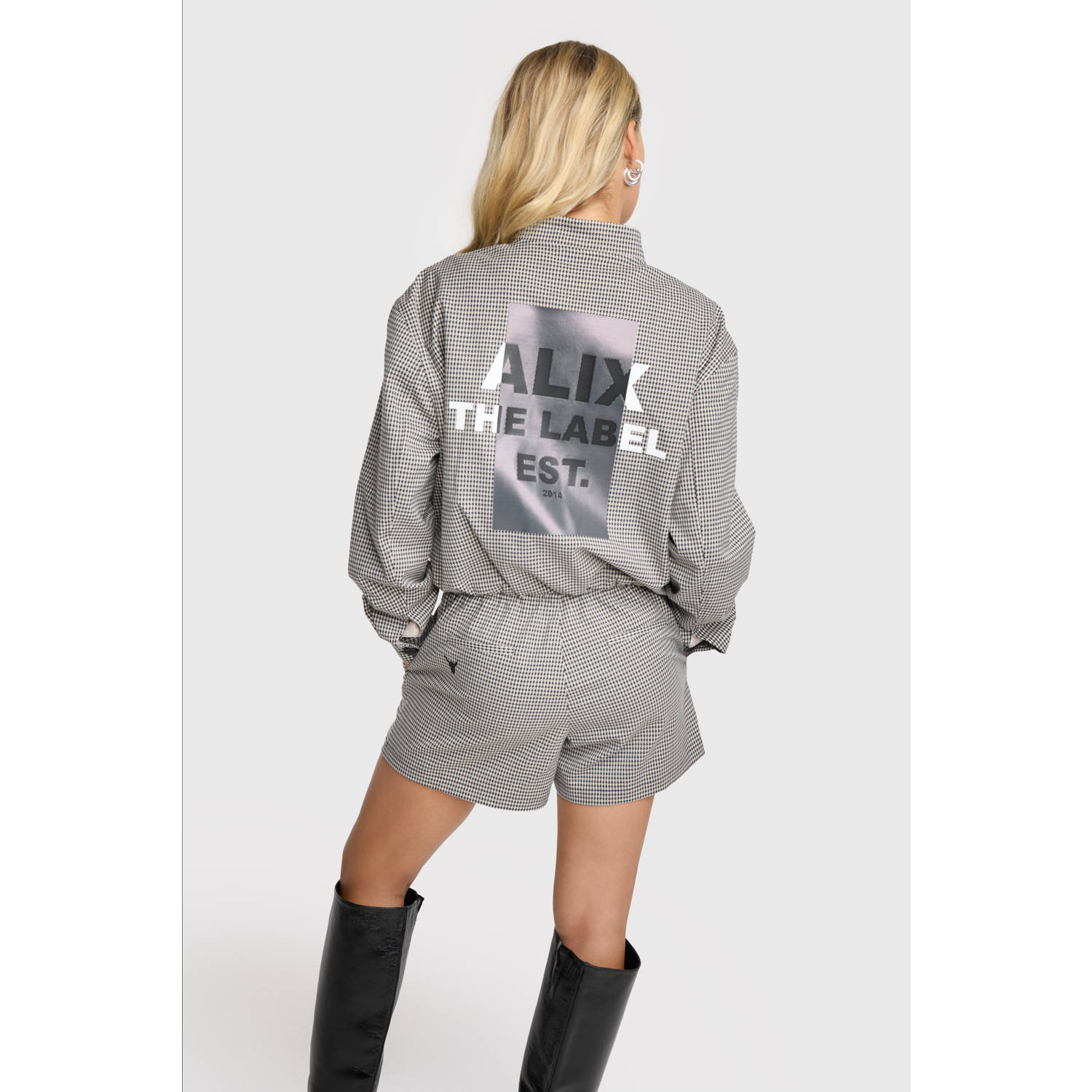 Alix the Label bomberjack zwart