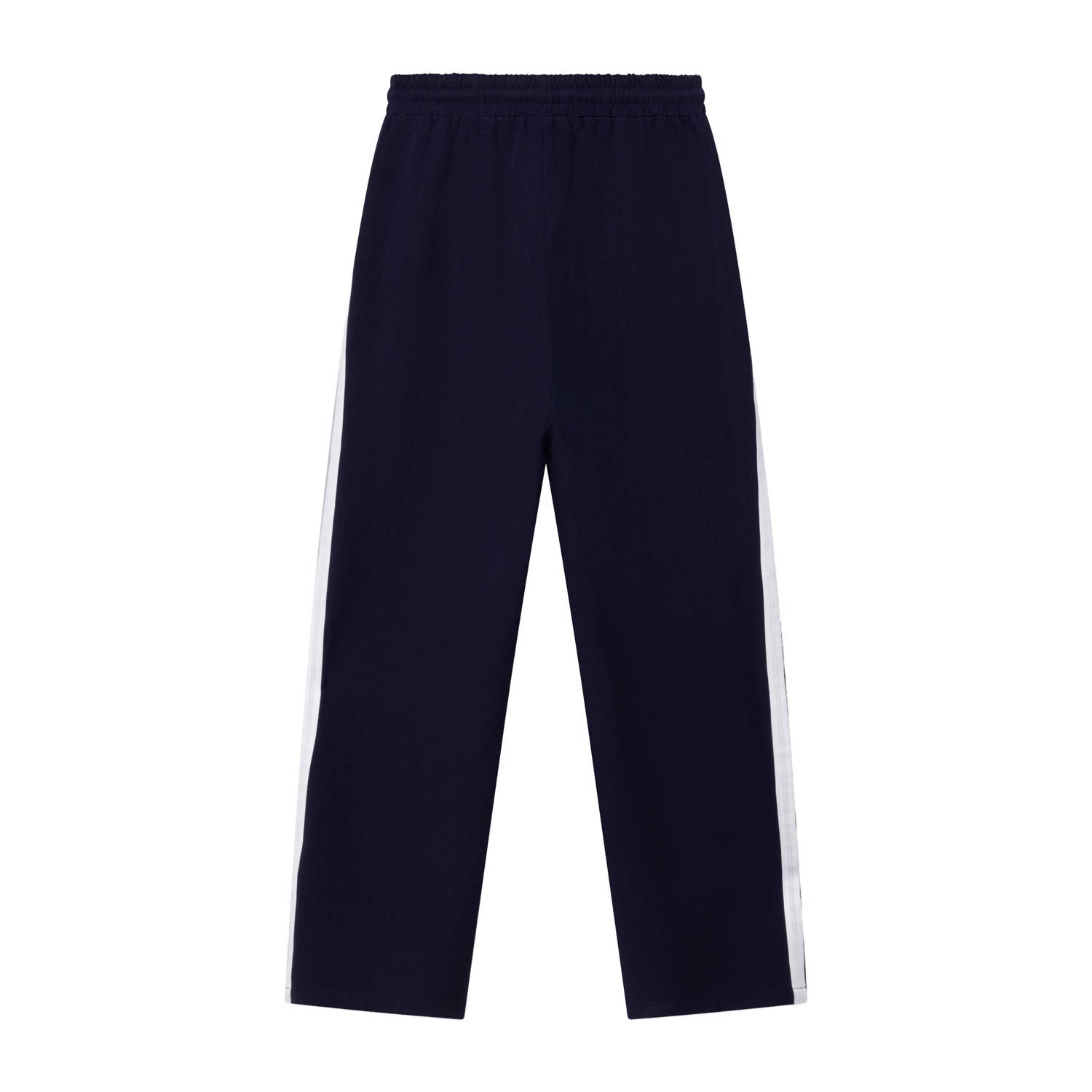Alix the Label straight high waist broek donkerblauw