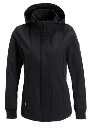 softshell jas donkerblauw
