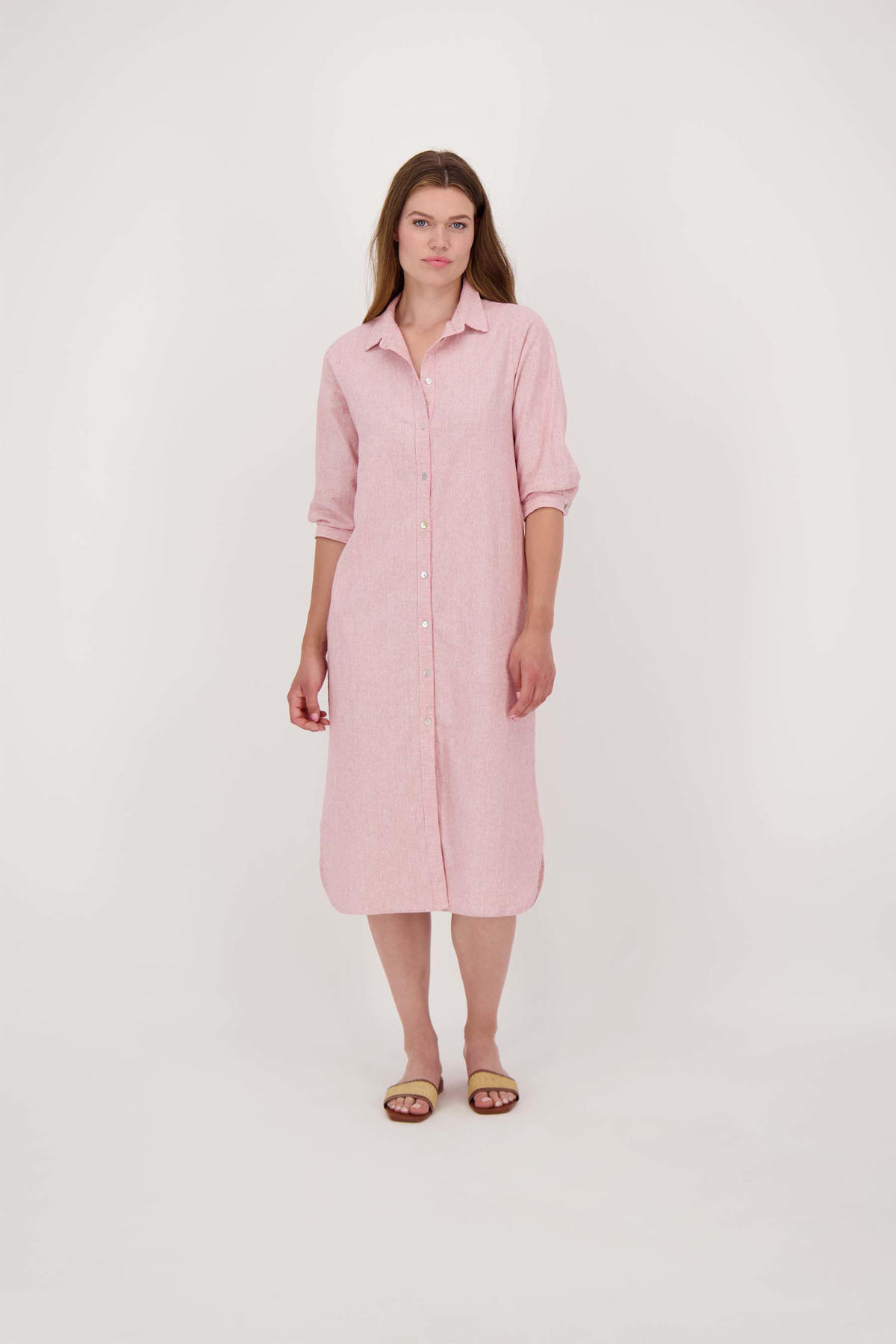 Zusss Jurk Linnen Sale Zusss Kleding Zusss Overhemdjurk Zusss