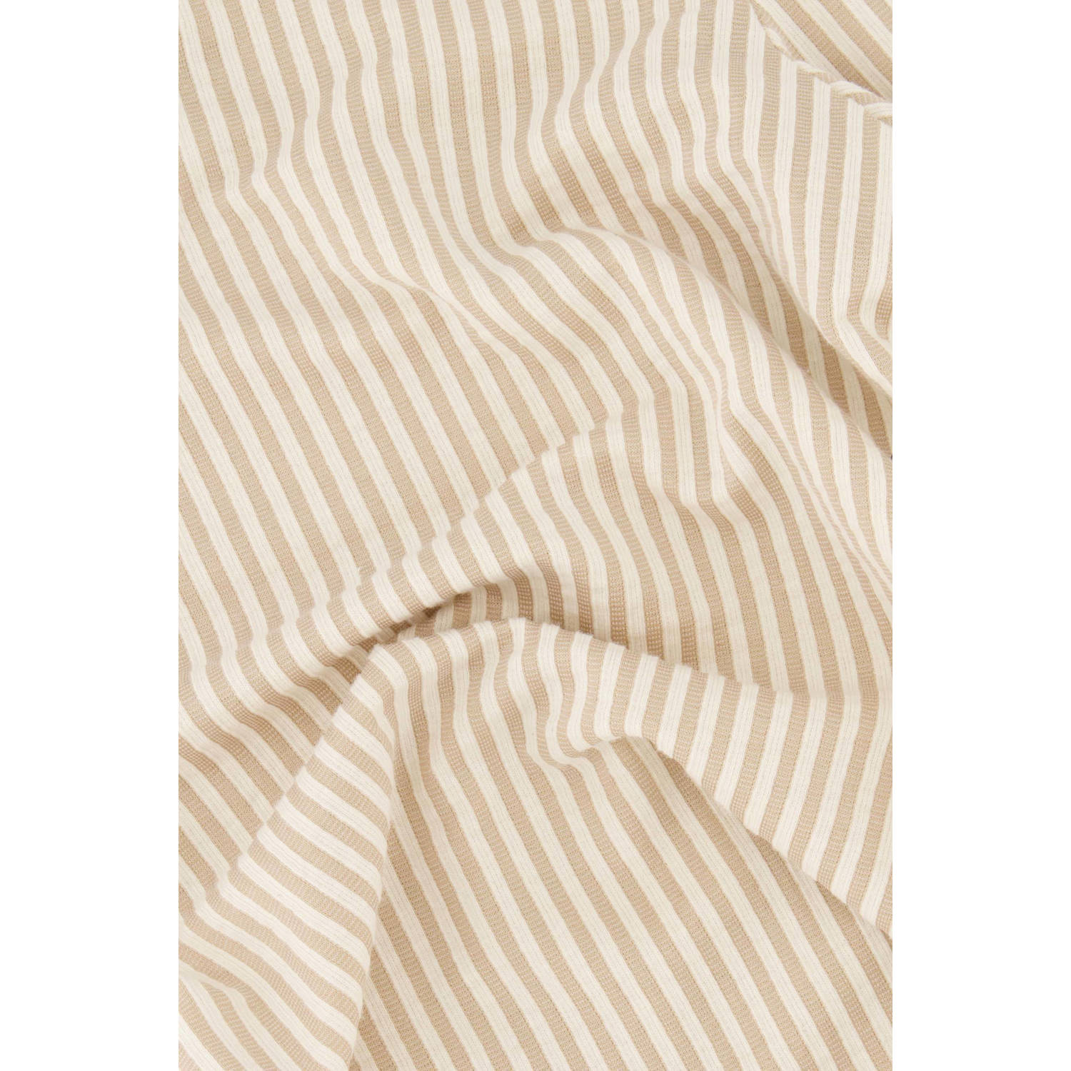 Zusss wide leg regular waist broek ecru