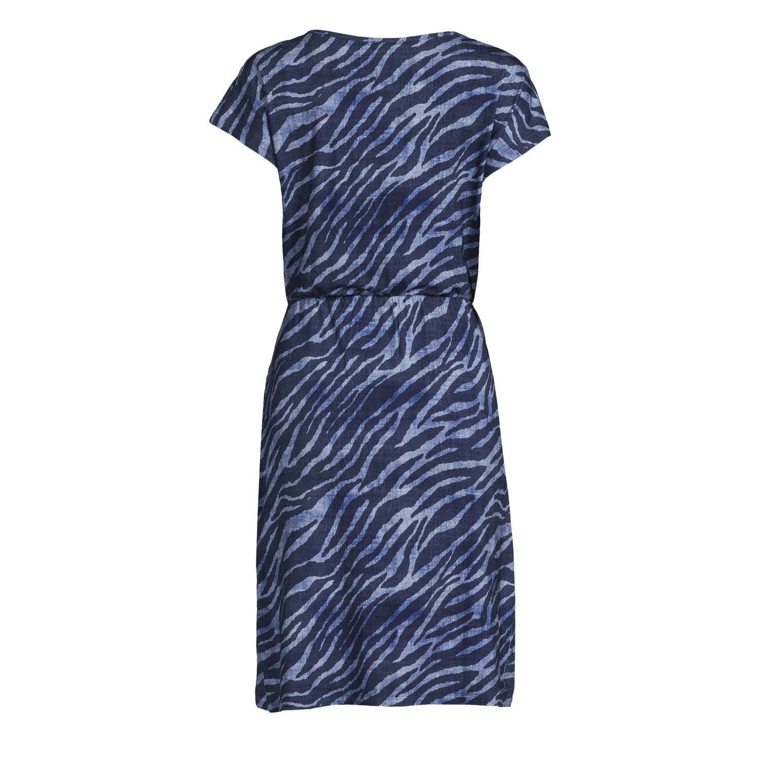 Geisha zomerjurk blauw