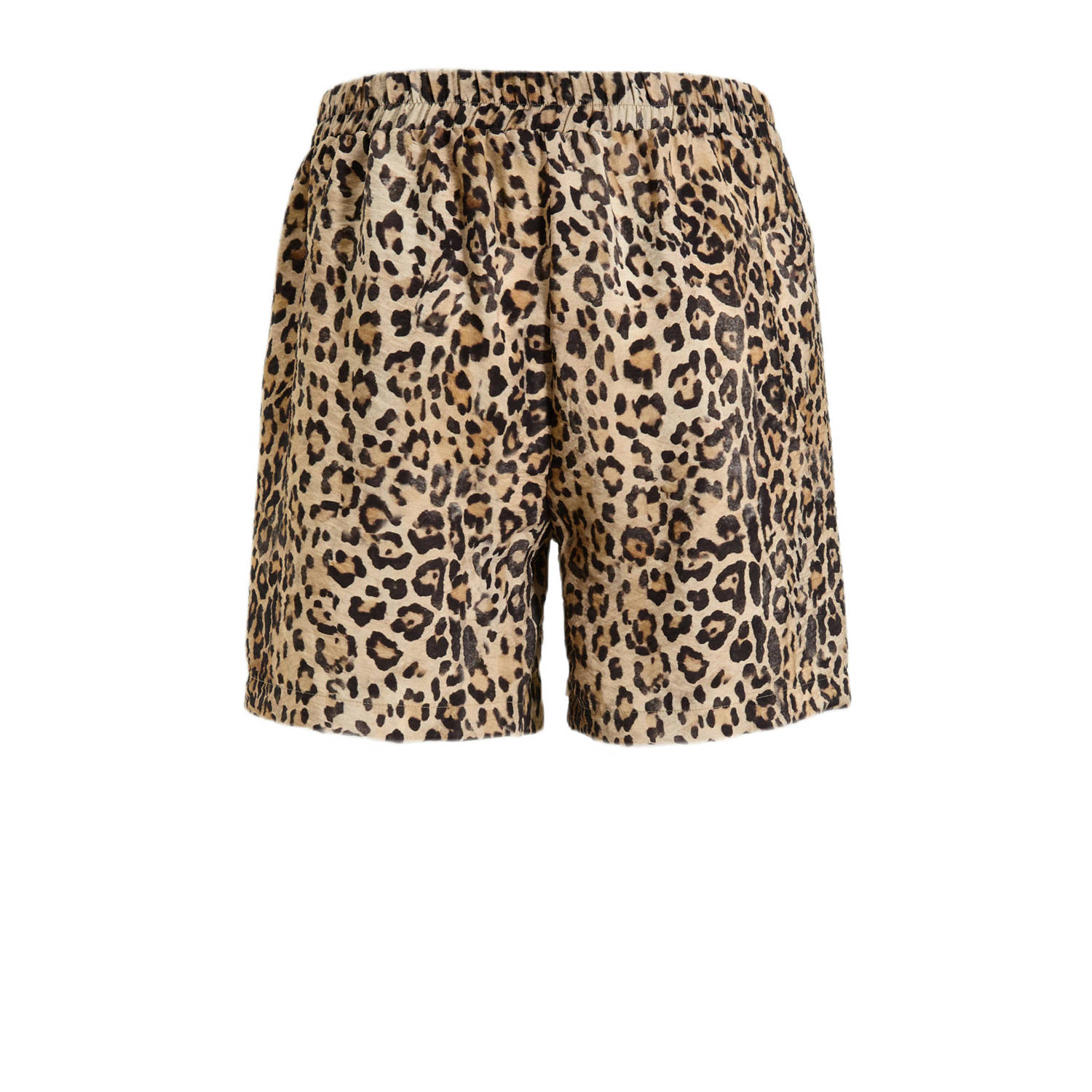Geisha straight regular waist casual short donkerbruin