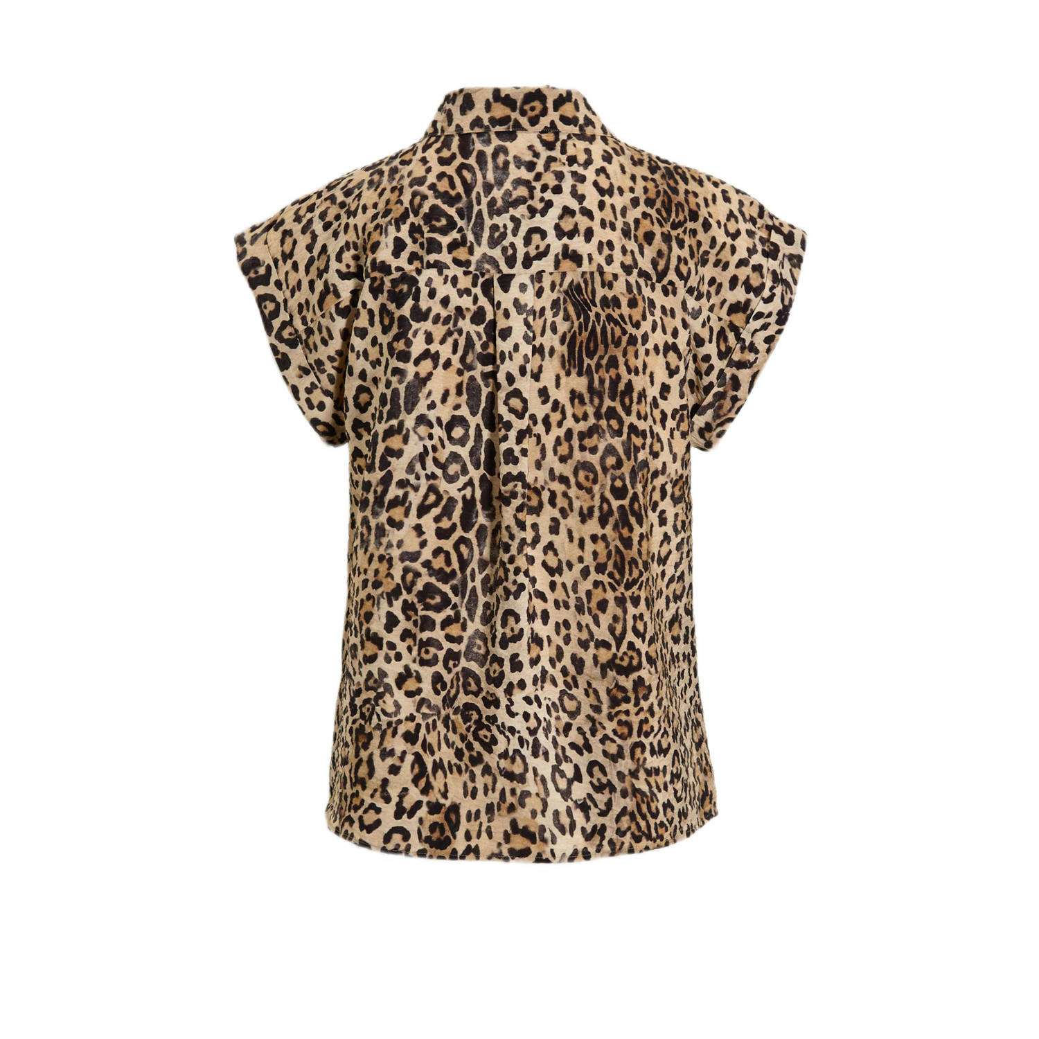 Geisha blouse bruin