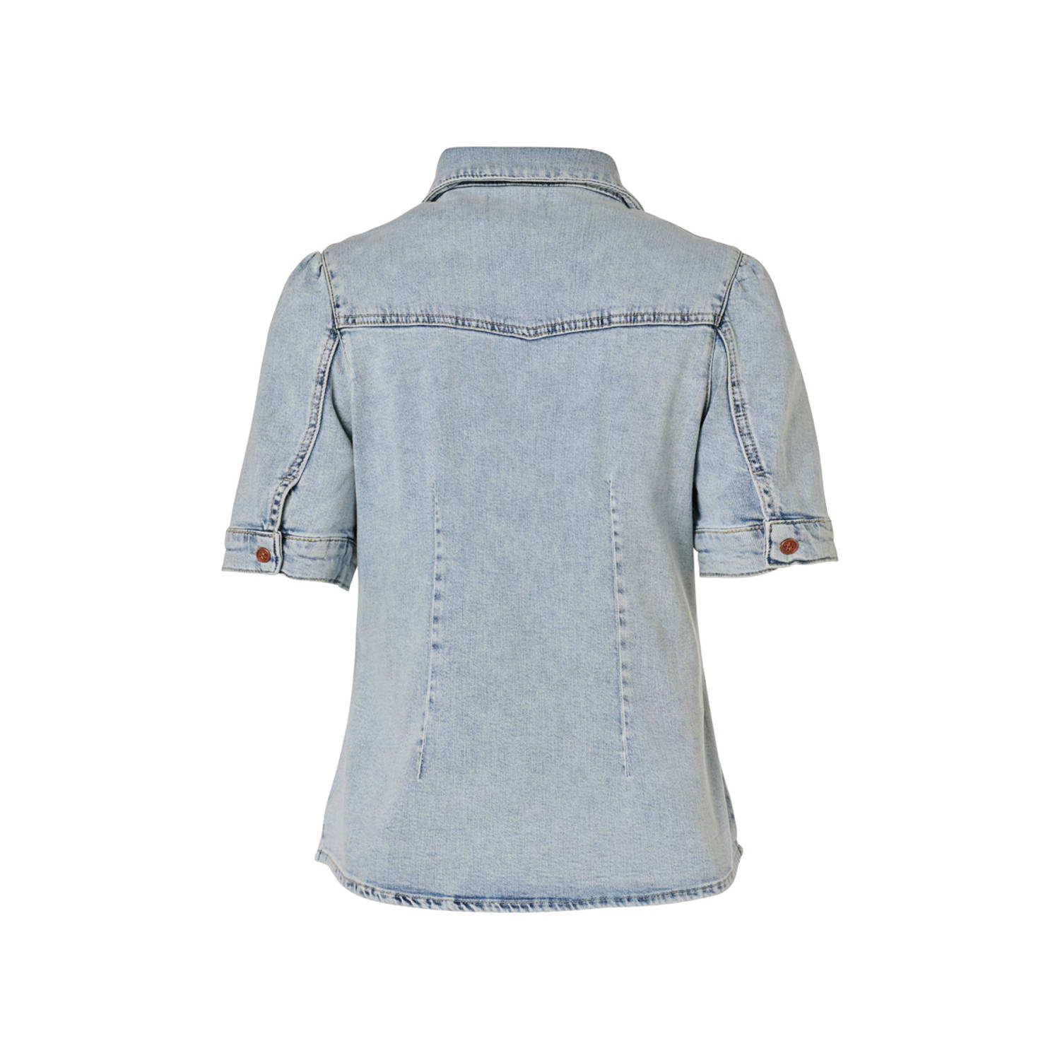 Mart Visser X Caroline Tensen top light blue denim