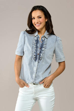 top light blue denim