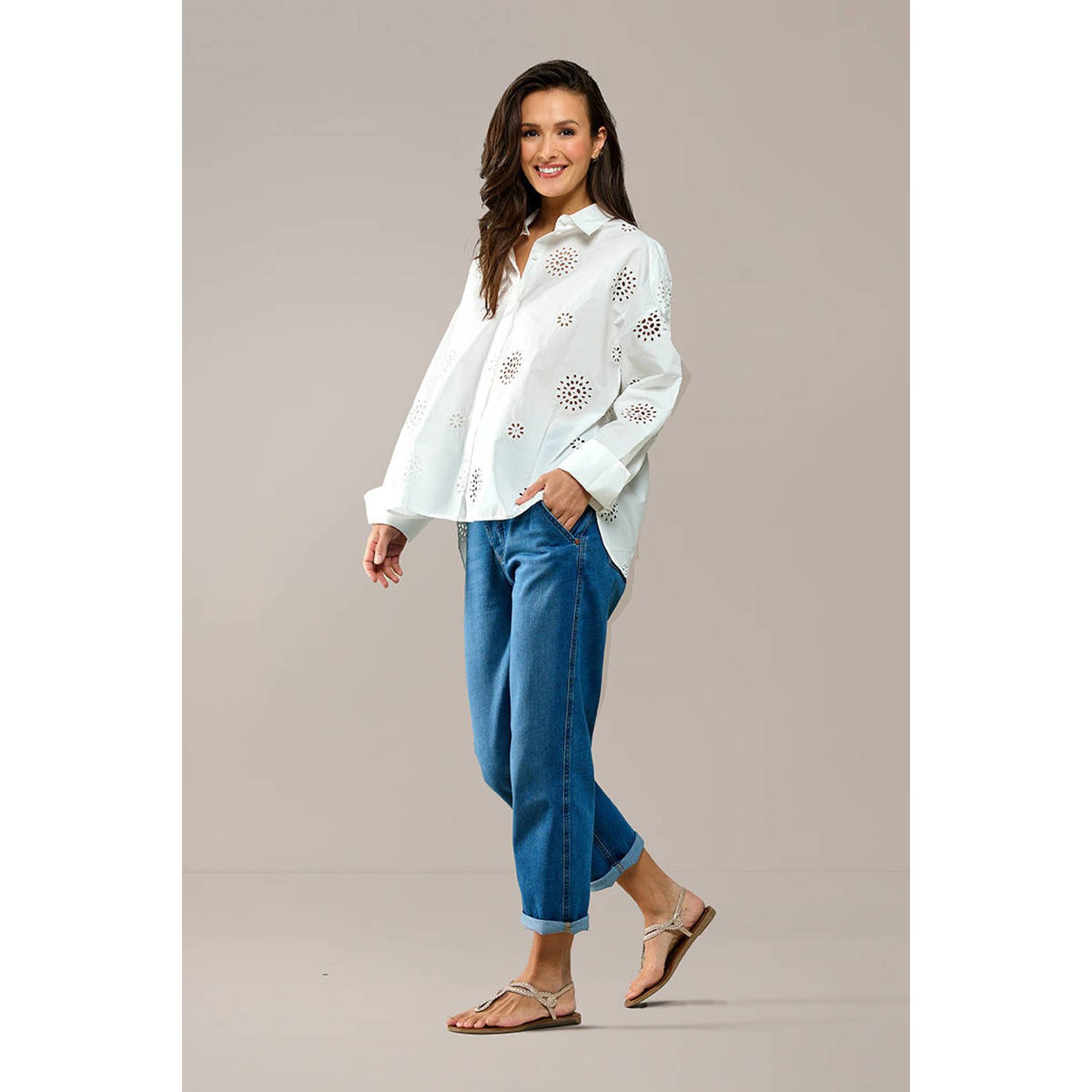 Mart Visser X Caroline Tensen blouse ecru