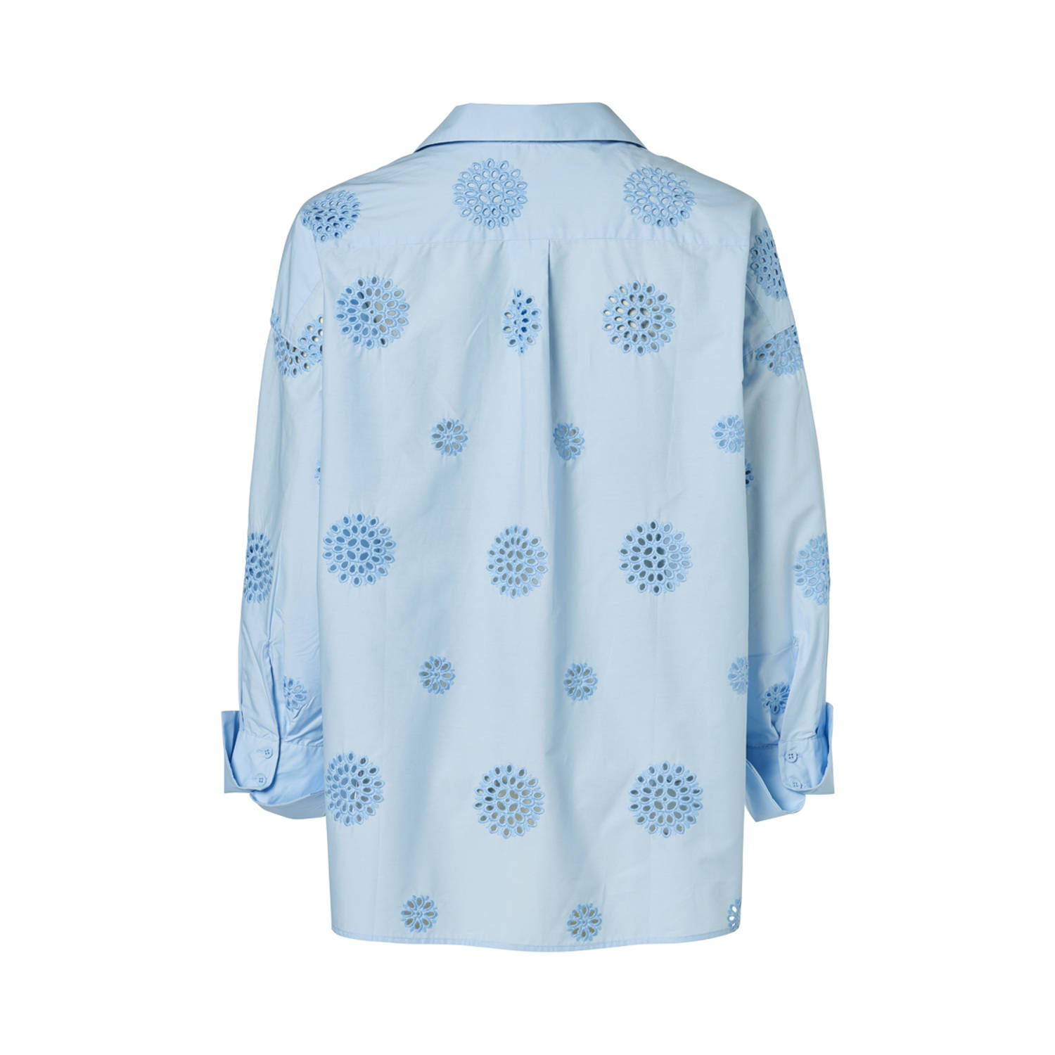 Mart Visser X Caroline Tensen blouse lichtblauw