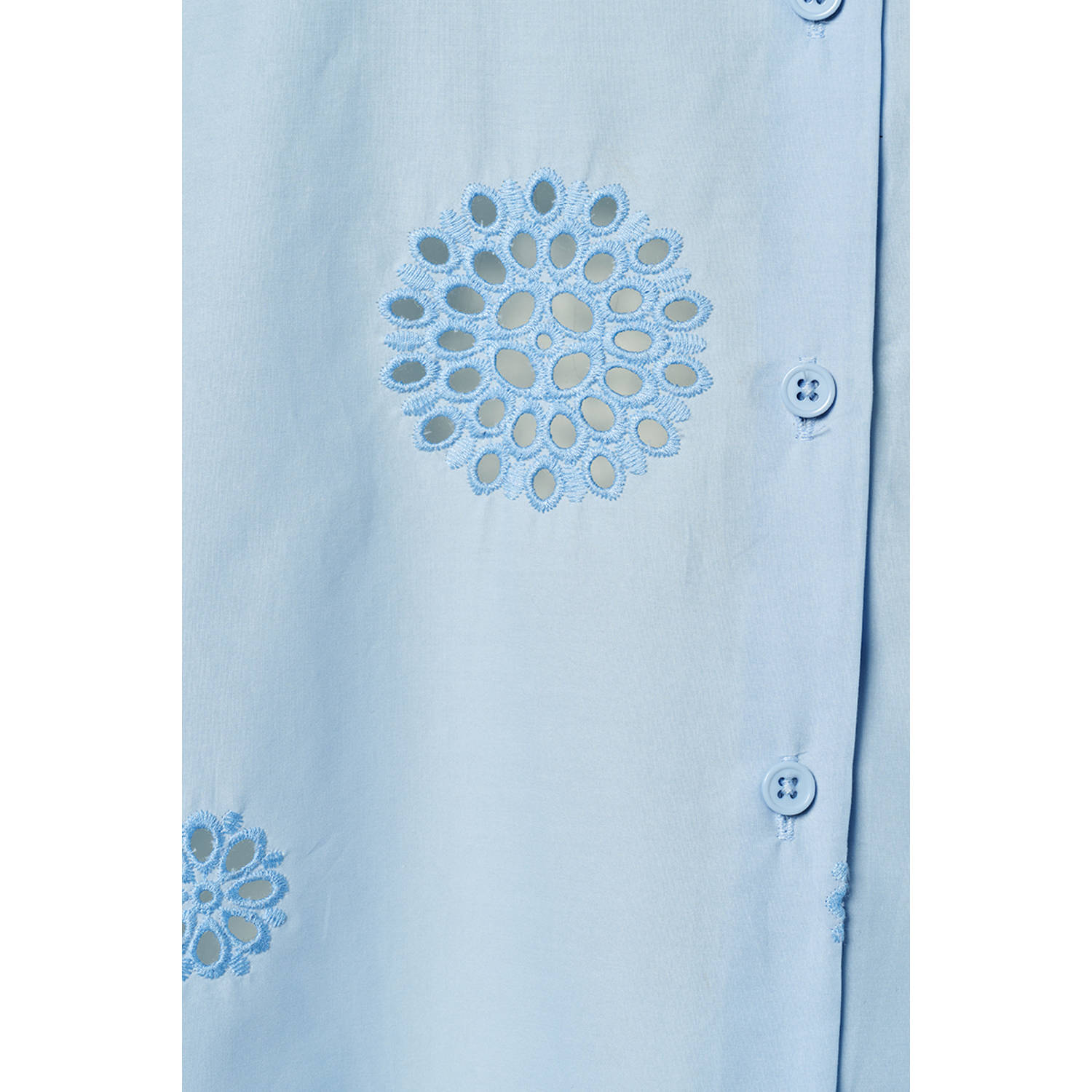 Mart Visser X Caroline Tensen blouse lichtblauw