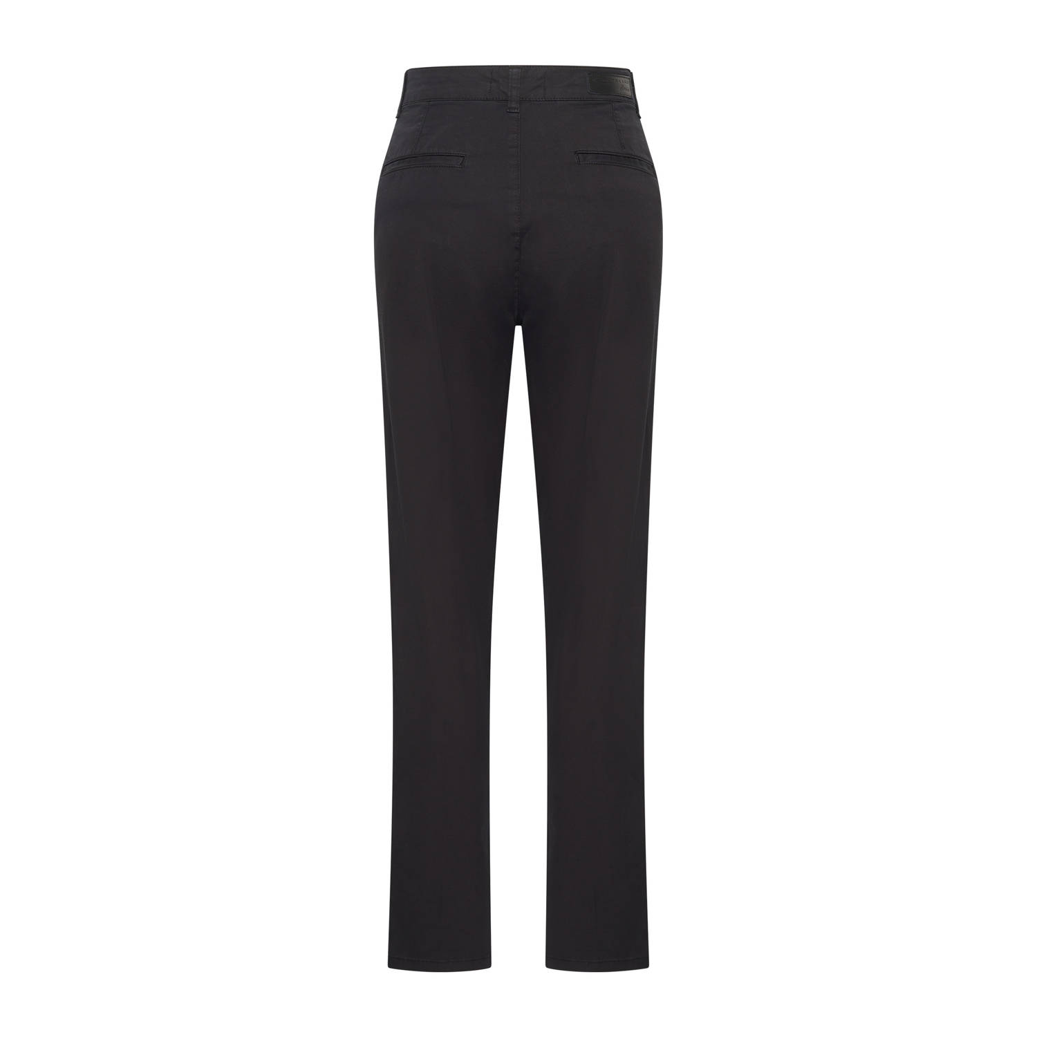 Expresso slim high waist broek zwart