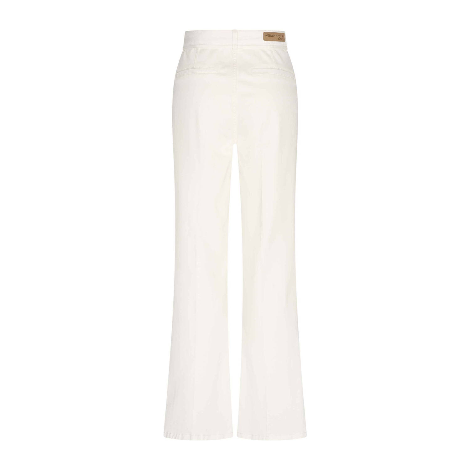 Expresso high waist flared jeans ecru