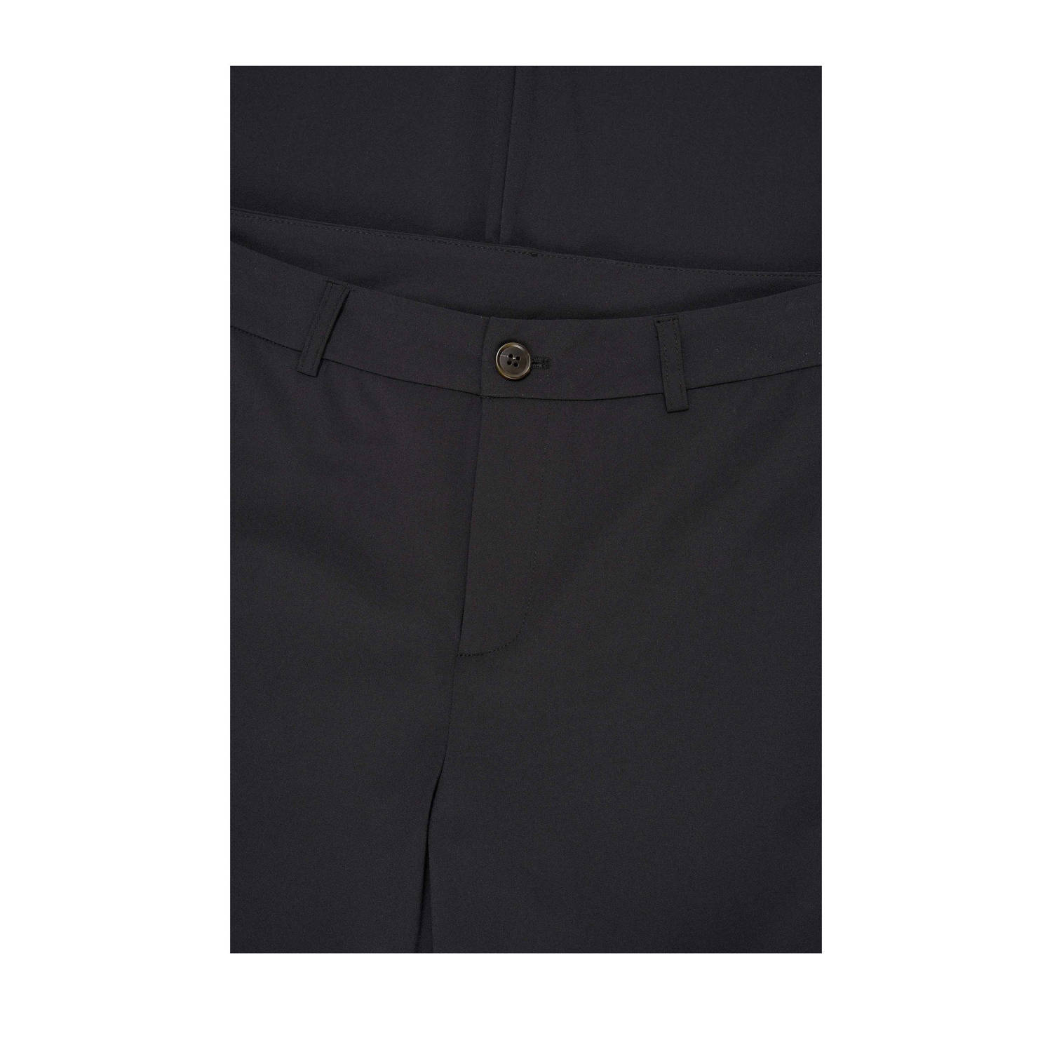 Expresso flared high waist pantalon zwart