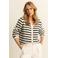 Expresso vest zwart grof gebreid
