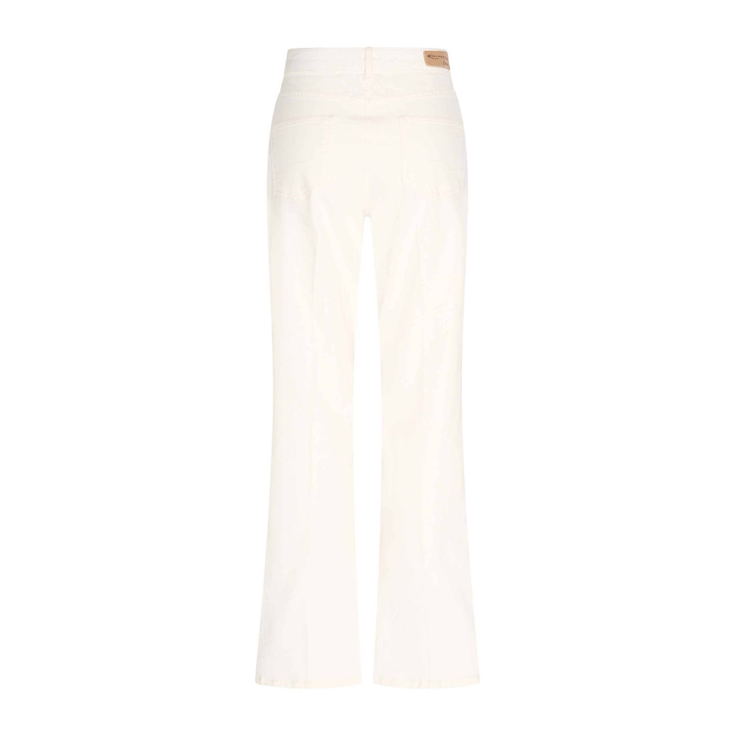 Expresso high waist flared jeans ecru