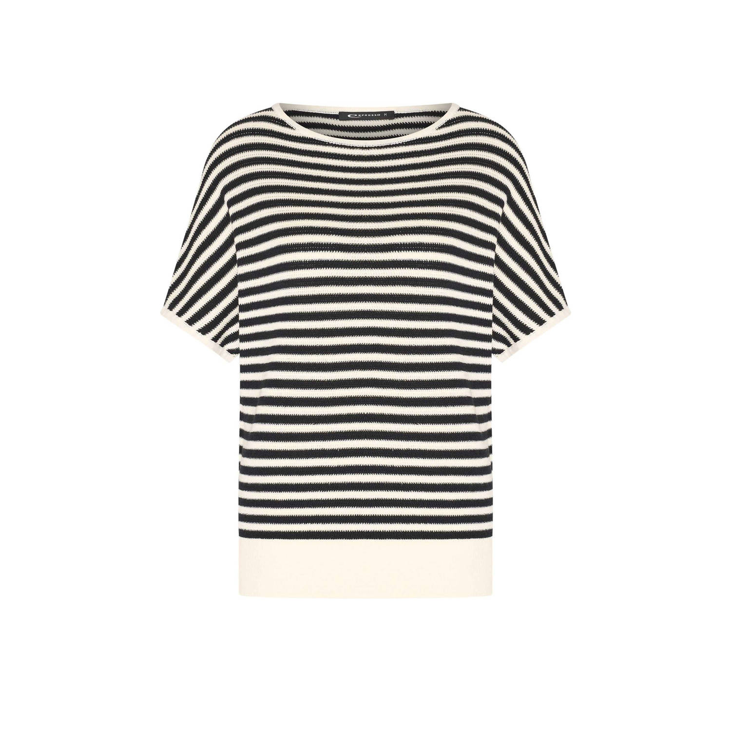Expresso gebreide trui donkerblauw