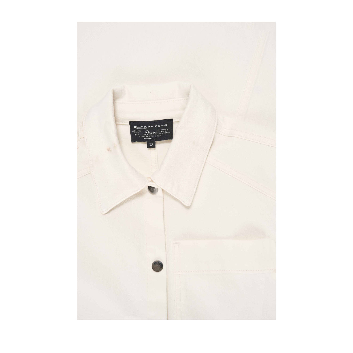 Expresso blousejurk ecru