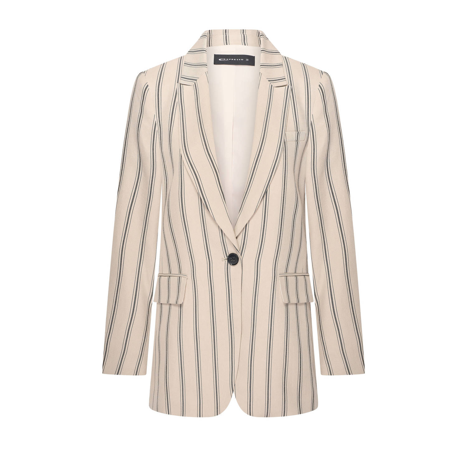 Expresso getailleerde blazer ecru